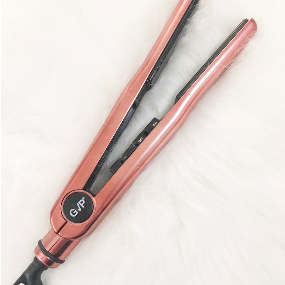 GVP rose gold hair straightener